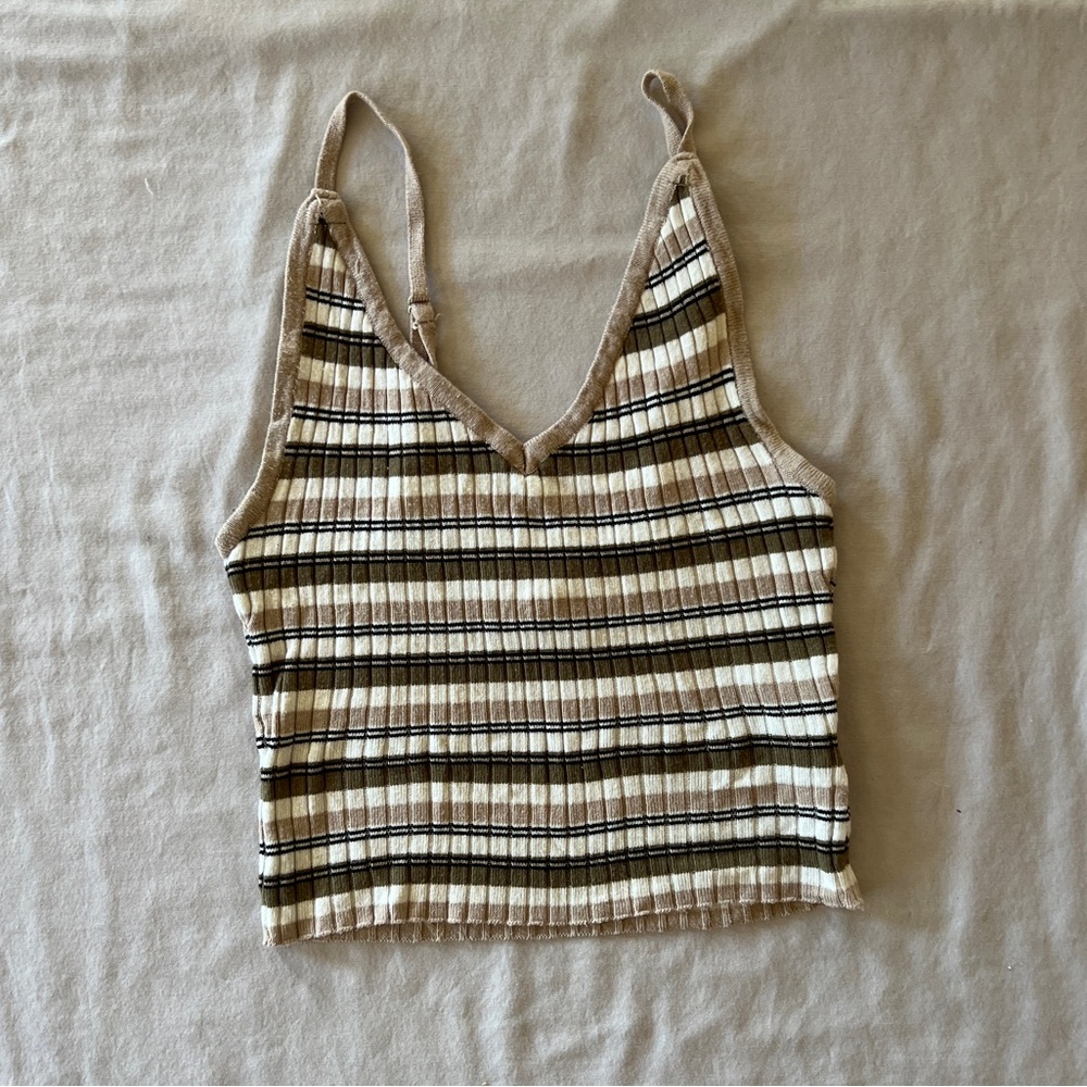 Striped tank top